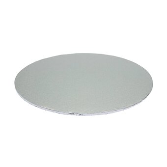 Silver Round Double Thick Card Cake Board 11 Inches