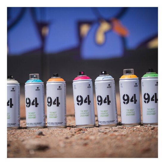 MTN 94 Fluorescent Yellow Spray Paint 400ml image number 3