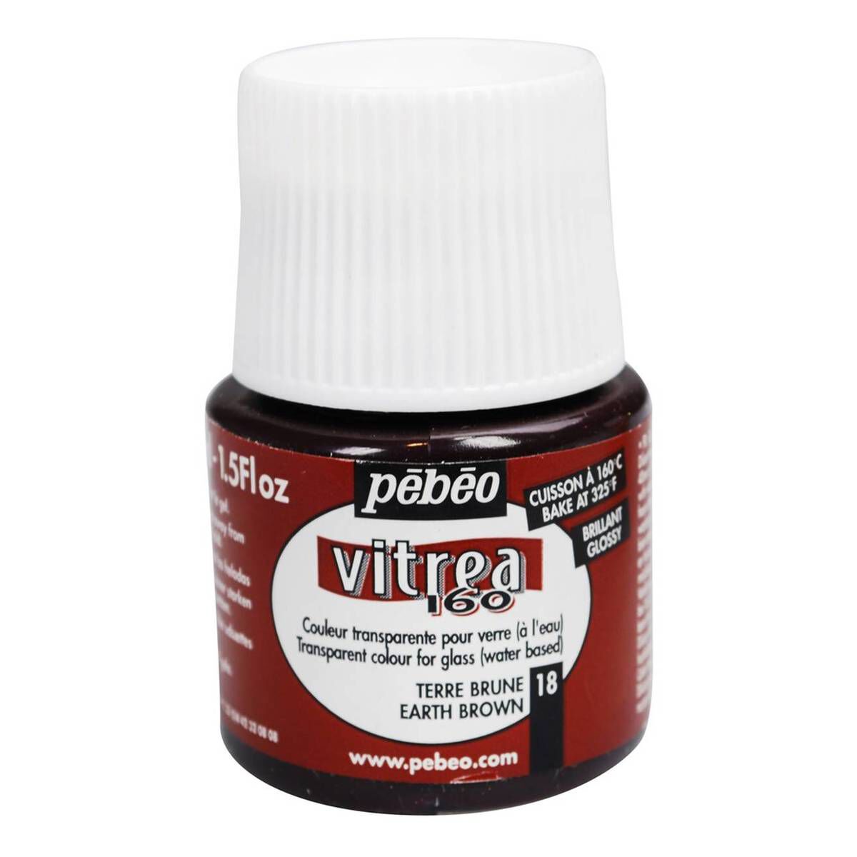 PÉBÉO Vitrea 160 Acrylfarbe – 3 Tuben à 20 Ml, Relief Glänzend Gold. Hitzebeständig Bis 160°C, Für Glas & Keramik.