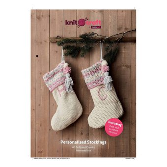 Knitcraft Personalised Stockings Digital Pattern 0240