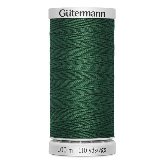 Gutermann Green Upholstery Extra Strong Thread 100m (340) image number 1
