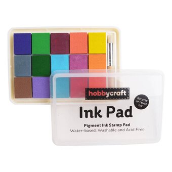 Rainbow Ink Pad 15 Pack