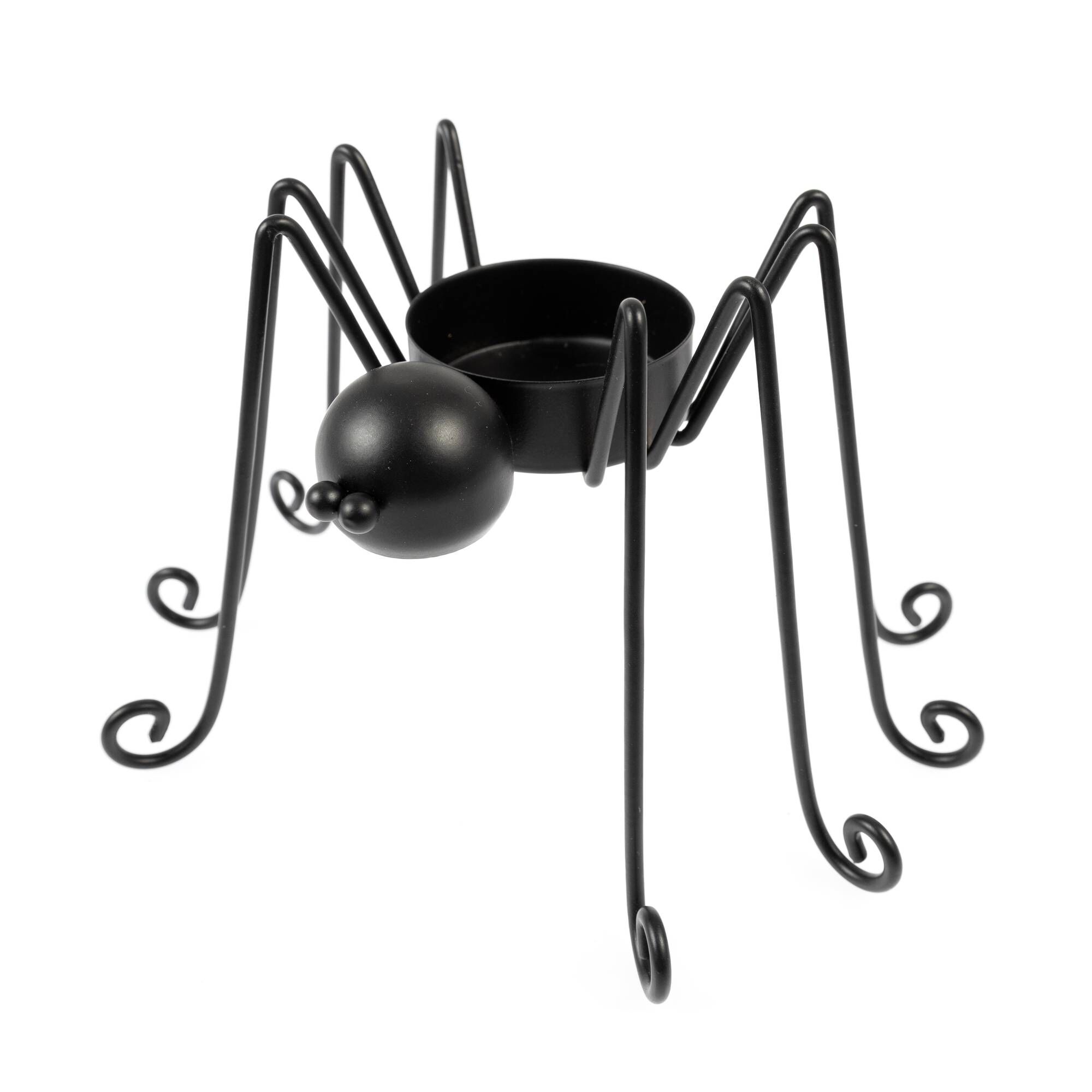 Black Spider Candle Holder 17cm Hobbycraft