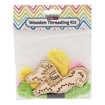 Alpaca Wooden Threading Kit