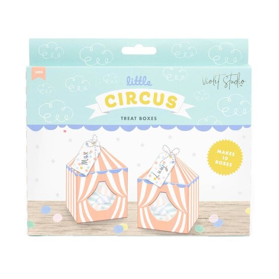 Violet Studio Little Circus Treat Boxes 10 Pack image number 1