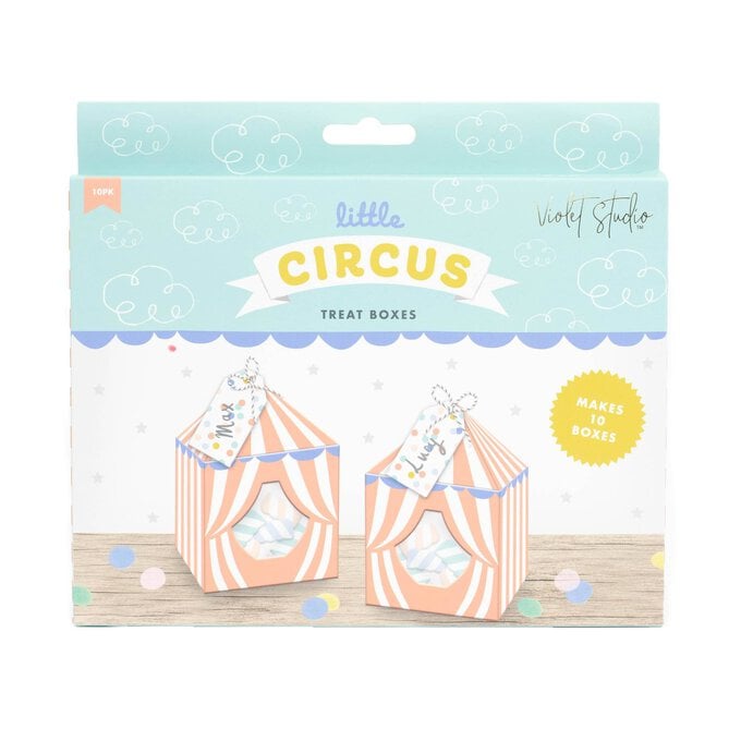 Violet Studio Little Circus Treat Boxes 10 Pack  image number 1