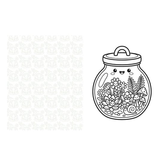Kawaii Colouring: Flowers image number 3