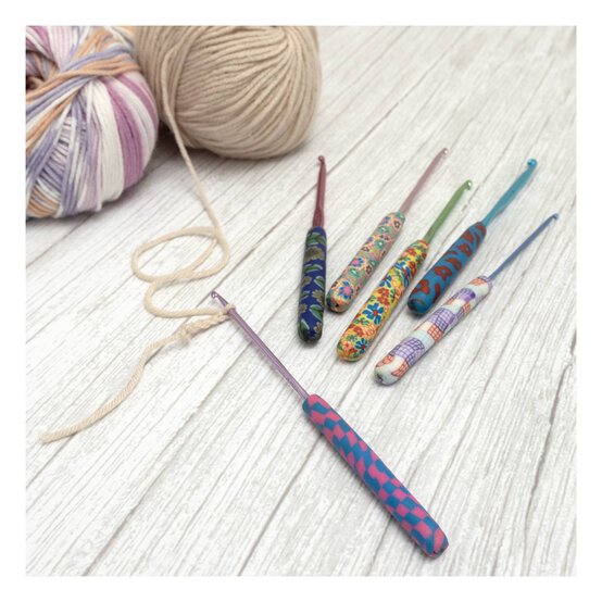 Knitcraft Decorative Crochet Hook Set 6 Pack image number 2