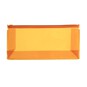 Clear Orange Pencil Case image number 1