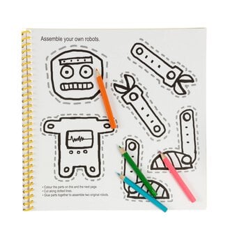 Robots to the Rescue Colouring and Activity Book image number 2