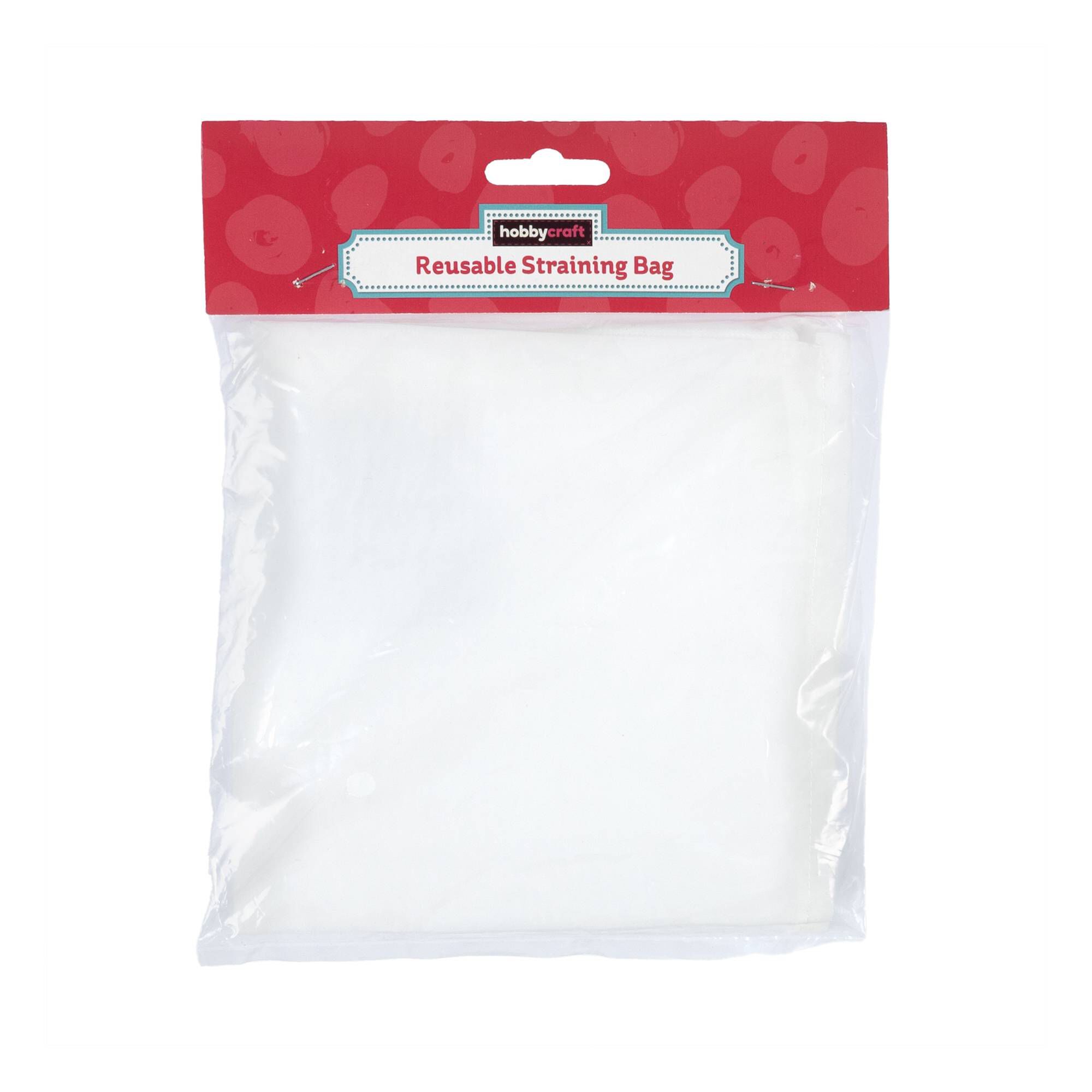 661801 1000 1 reusable straining bag white