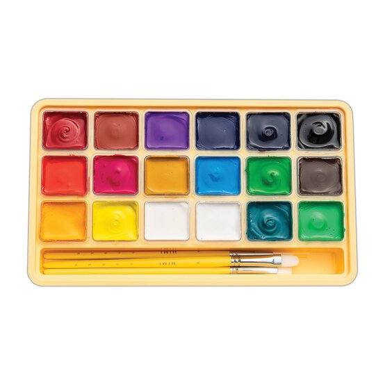 HIMI Yellow Jelly Cup Gouache Set 30ml 18 Pack  image number 2