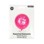 Pink Happy Birthday Latex Balloons 10 Pack image number 3
