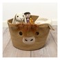 Highland Cow Cotton Rope Basket 30cm x 18cm image number 2