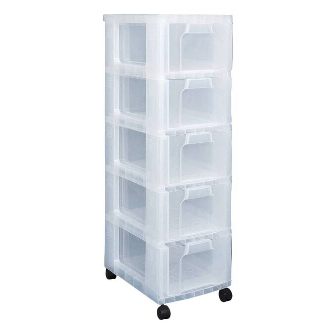 Really Useful Storage Tower 5 x 12 Litres image number 1