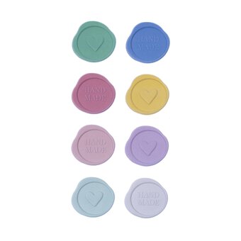 Bright Envelope Seal Stickers 8 Pack 