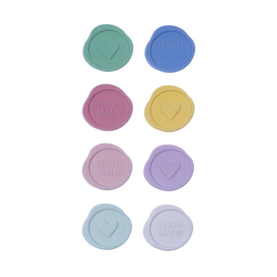 Bright Envelope Seal Stickers 8 Pack  image number 1