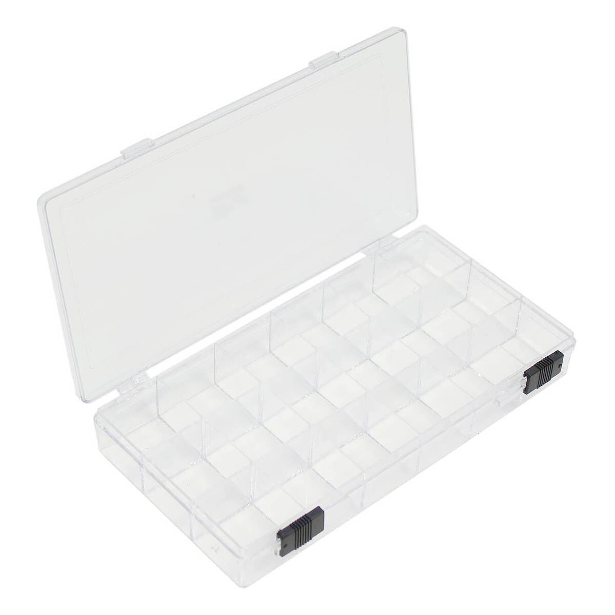 Bead Storage Box 18 comp | Hobbycraft