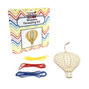 Hot Air Balloon Wooden Threading Kit