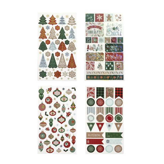 Christmas Wonderland Sticker Book 16 Sheets image number 4