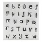 Scalloped Font Alphabet Stamps 28 Pack image number 1