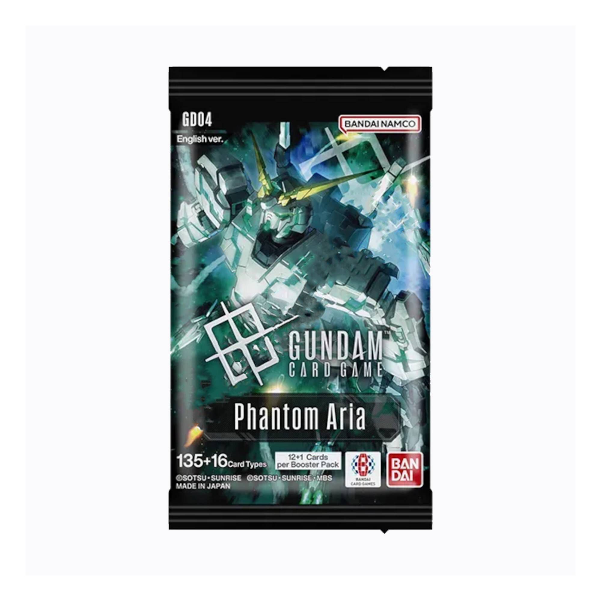 GUNDAM CARD GAME Phantom Aria ブースターパック Gundam Card Game Phantom Aria Booster Pack GD04 | Hobbycraft