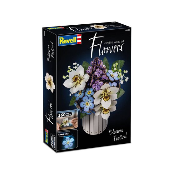 Revell Blossom Festival Wooden Flowers Kit  image number 1