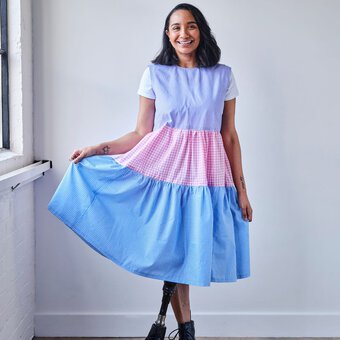 How to Sew a Dress Using Fabric Scraps