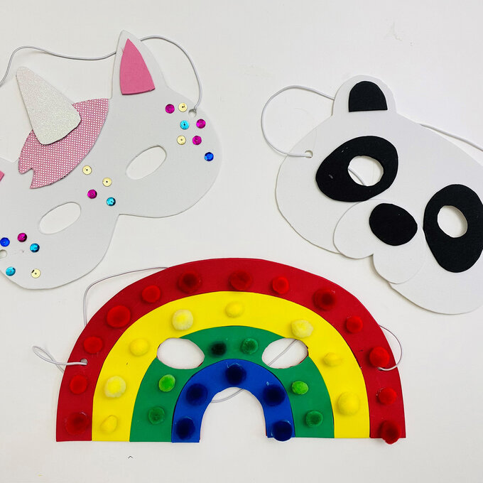 3 Kids' Mask Making Ideas | Hobbycraft