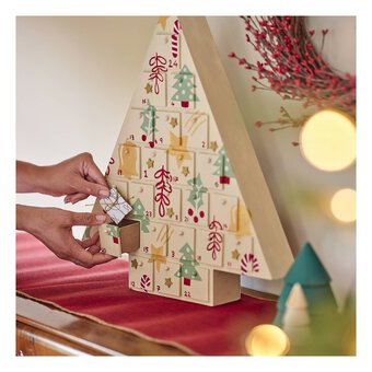 Wooden Advent Tree