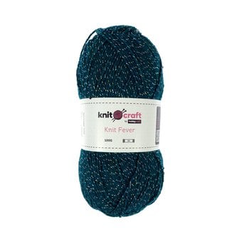 Knitcraft Teal Knit Fever Yarn 100g 
