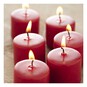 Red Christmas Candles 6 Pack  image number 2