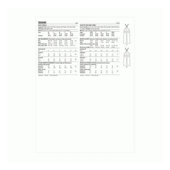Simplicity Women&rsquo;s Overalls Sewing Pattern S9590