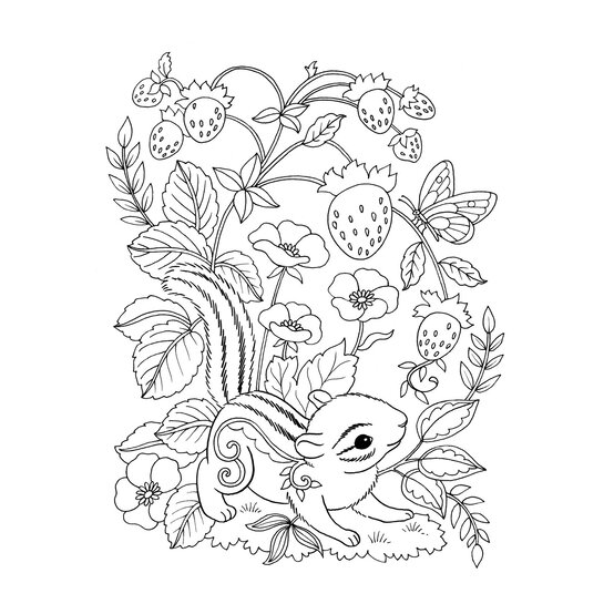 Nature’s Joyful Moments Colouring Book image number 4