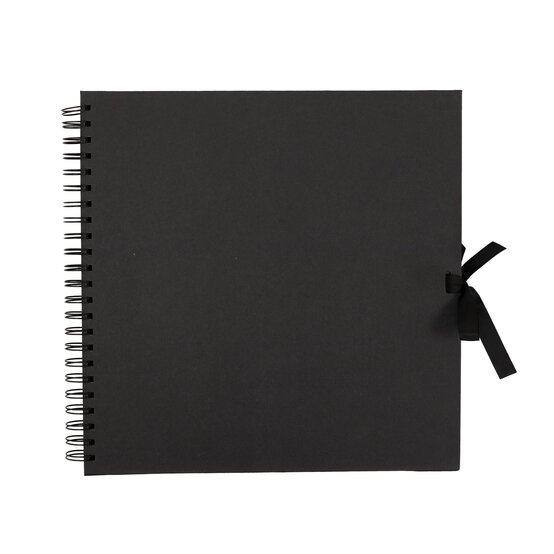 Crafter’s Companion Black Scrapbook 12 x 12 Inches  image number 1