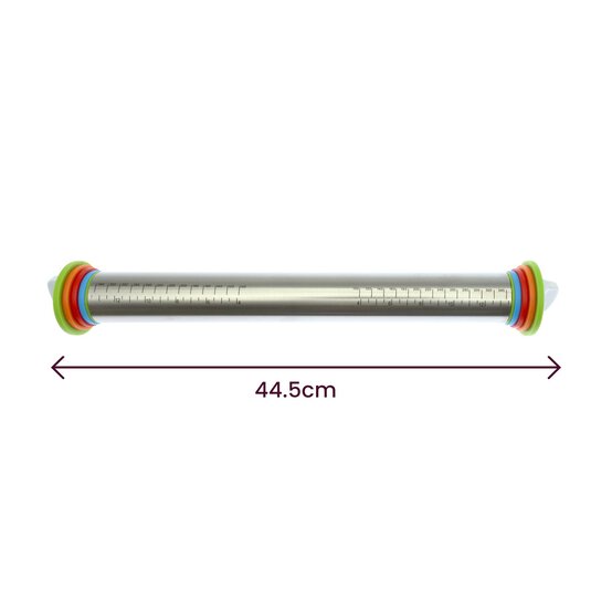 Whisk Stainless Steel Rolling Pin image number 7