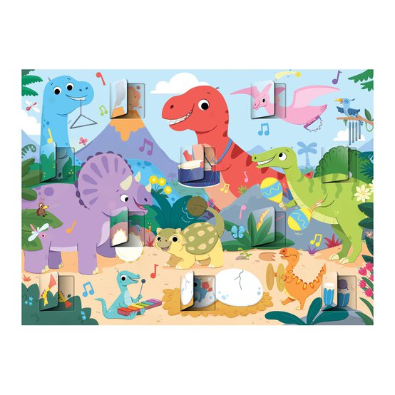 Galt Who’s Hiding Prehistoric Party Puzzle image number 2