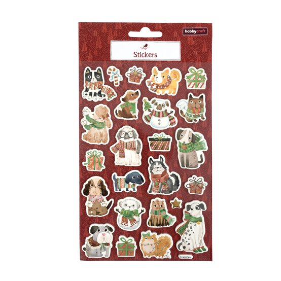Christmas Dog Stickers image number 4