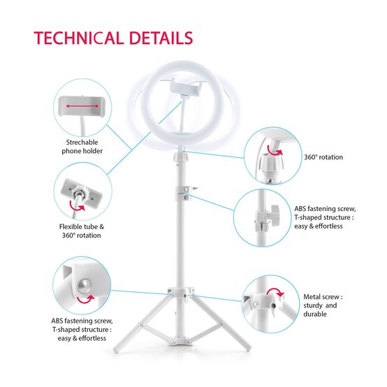 Studio Creator Video Maker Kit White Edition image number 4