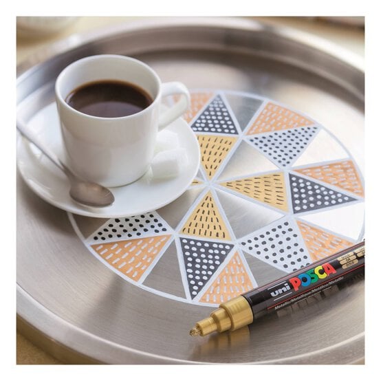 Uni-ball Posca Festive PC-3M Marker Pens 4 Pack image number 2