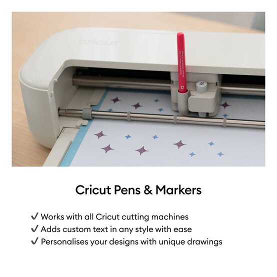 Cricut Black Fine Point Infusible Ink Pens 3 Pack image number 7