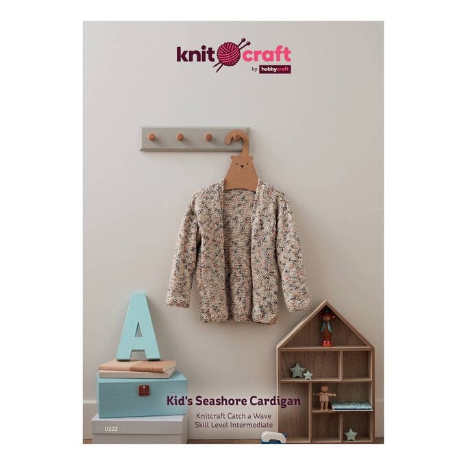 Knitcraft Kids’ Seashore Cardigan Digital Pattern 0222 image number 1