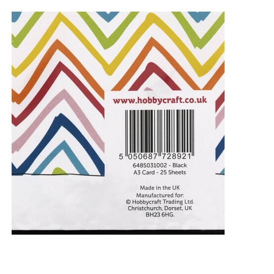 Black Card A3 25 Pack image number 8