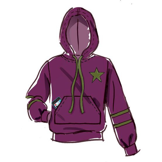 McCall&rsquo;s Hoodie and Sweatshirt Sewing Pattern S-L M8070 image number 3
