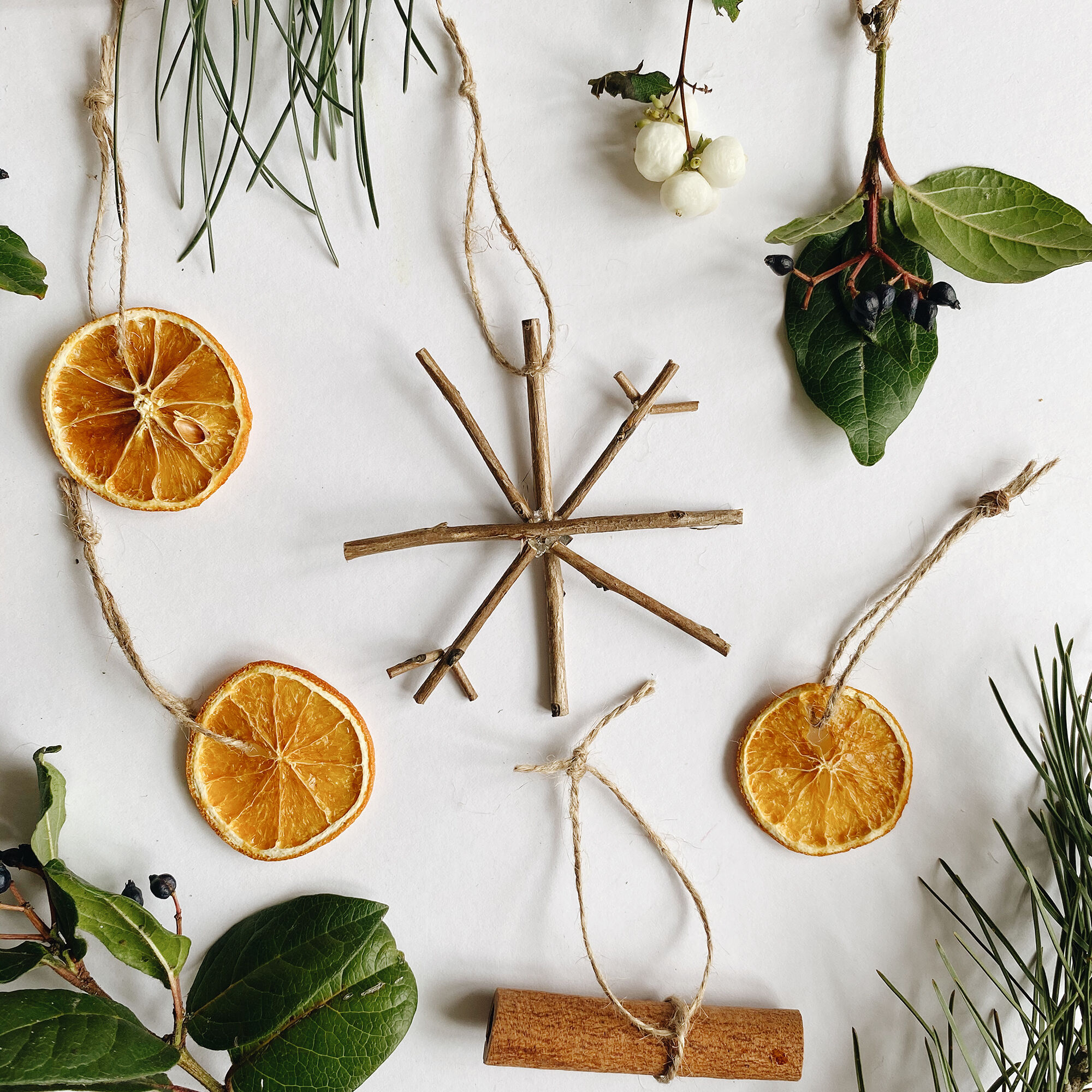Christmas composition. Arrangement of dry Oranges, cinnamon sticks, fur tree  branches and walnuts on wooden background. Rustic, Holiday spices  ingredients 12855094 Stock Photo at Vecteezy