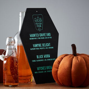 Cricut: How to Make a Halloween Cocktail Menu