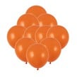 Orange Latex Balloons 10 Pack