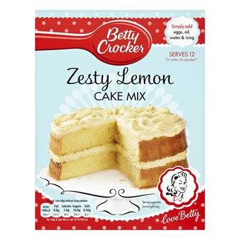Betty Crocker Zesty Lemon Cake Mix 425g