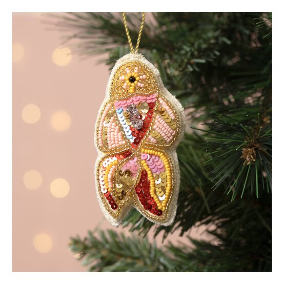 Hanging Beaded Fish Decoration 10cm image number 1