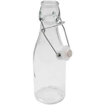 Swing Top Ceramic Lid Glass Bottles 250ml 4 Pack